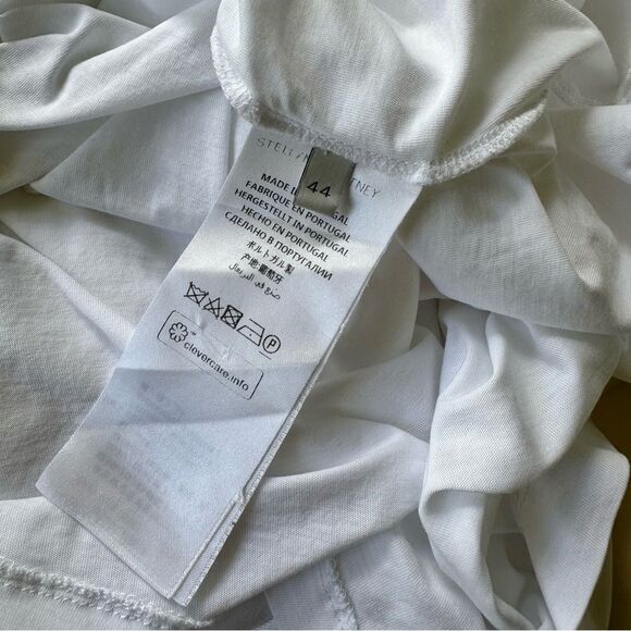 Stella McCartney 4-Square Stuffed Animal Crewneck Cotton T-Shirt Size 44 IT 8 US - Picture 13 of 16